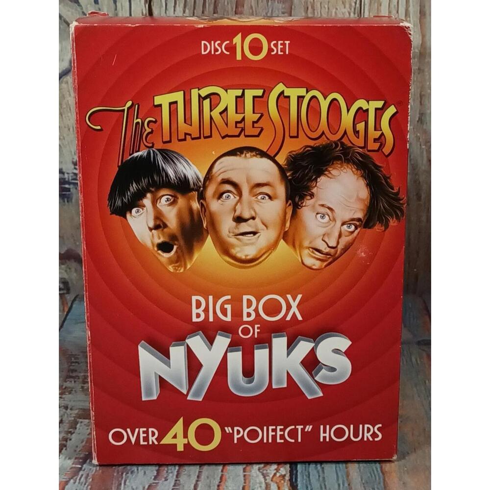 The Three Stooges Big‎ Box of Nyuks 10-Disc DVD Set